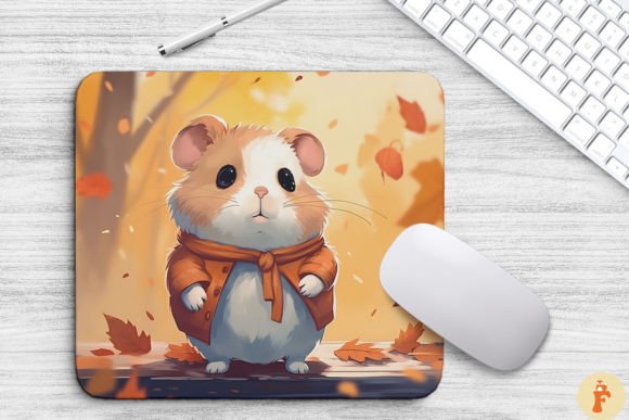Download Cute Hamster in Fall Atmosphere - Cute Collection