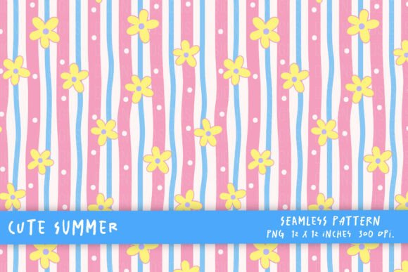 Download Cute Summer Pink Striped Background PNG - Cute Collection