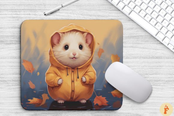 Download Cute Hamster in Fall Atmosphere - Cute Collection