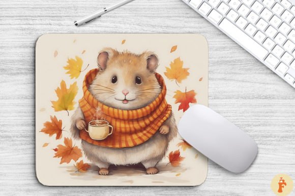 Download Cute Hamster in Autumn Scenery - Cute Collection