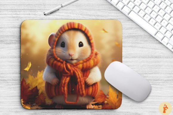 Download Cute Hamster in Autumn Scenery - Cute Collection