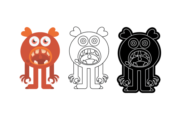 Download Monster Terrifying Vector Bundling - Terrifying vector Collection