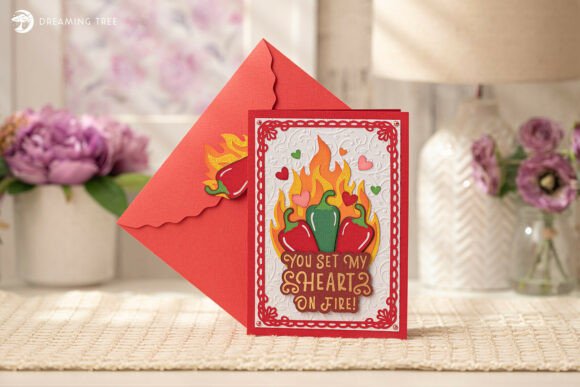 Download Fiery Feelings Card SVG - Fiery Collection
