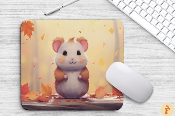 Download Cute Hamster in Fall Atmosphere - Cute Collection